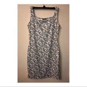 mini bodycon floral dress